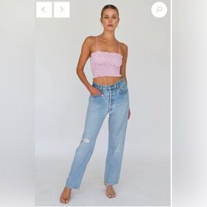 RESA Iris top in Montauk